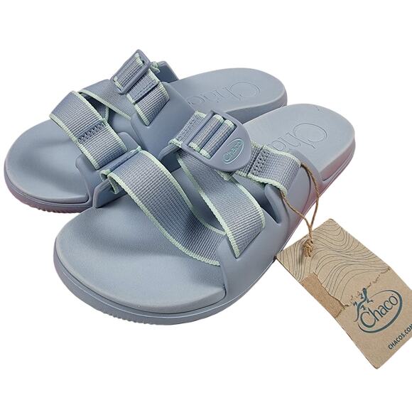 Chaco Chillos Slides Blue Mens Sz 7 (85) NWT main image 4